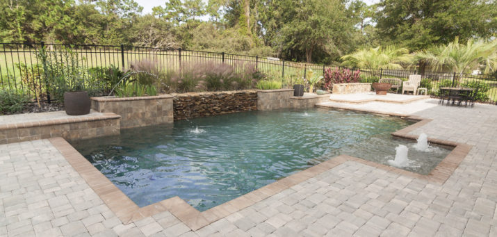 Family Friendly & Fun Pool Water Features