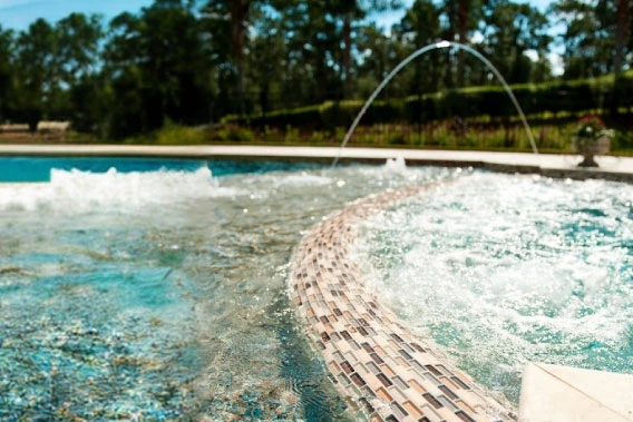 Exquisite Pool & Spa inground pool construction