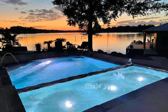 Exquisite Pool & Spa custom pool project in Florida